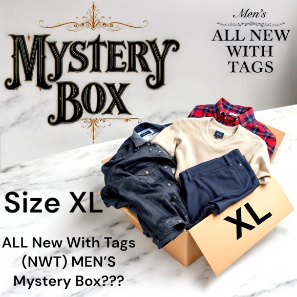 Mystery Box Other - Men’s XL - ALL New With Tags (NWT) Mystery Box???📦